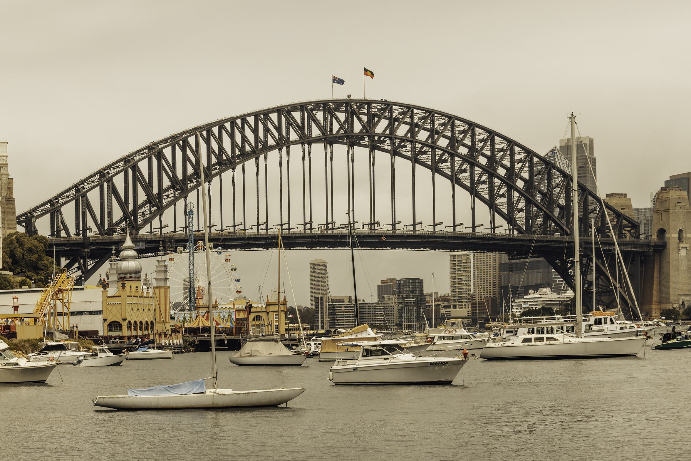 Luna Park and Habour Bridge