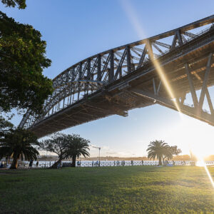 Sunset Harbor Bridge