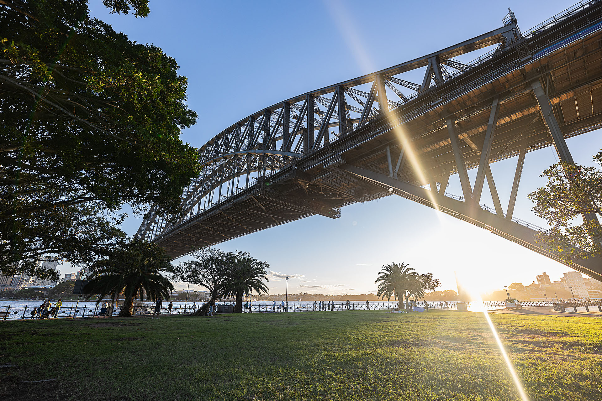 Sunset Harbor Bridge